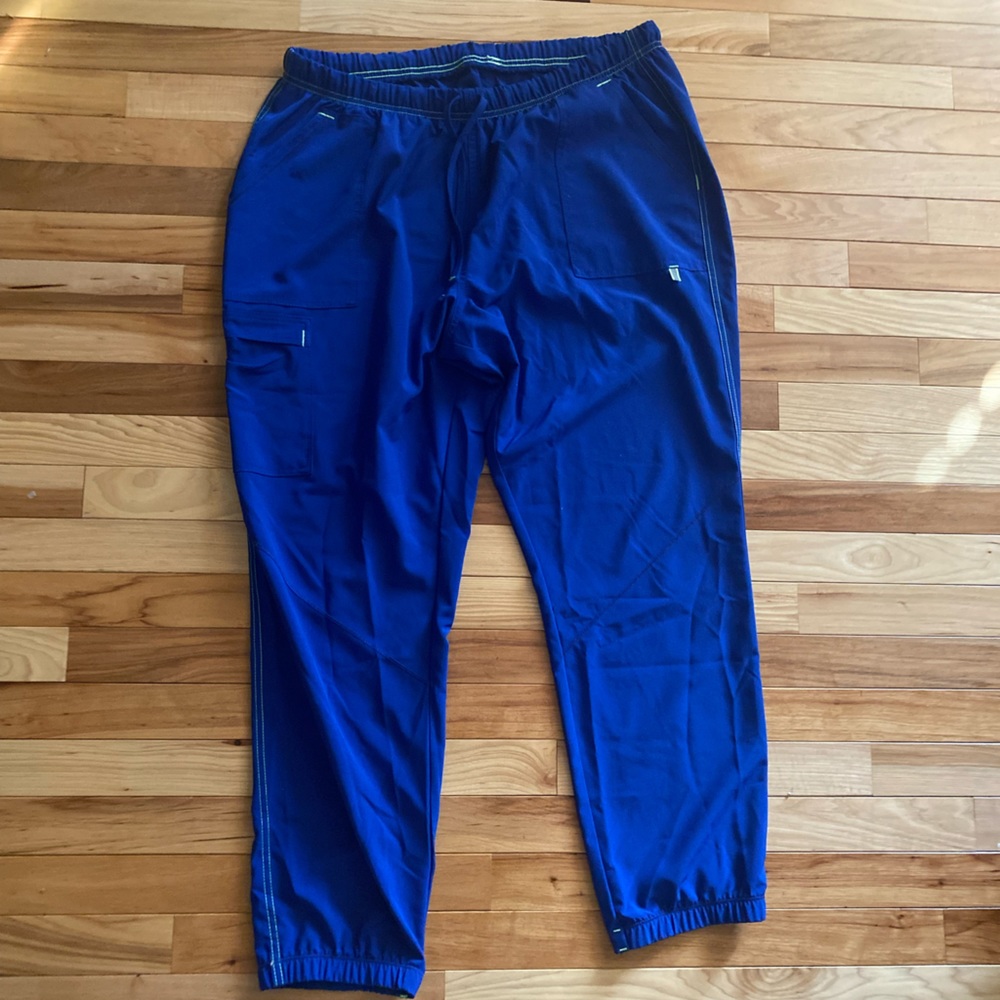 Blue scrub bottoms